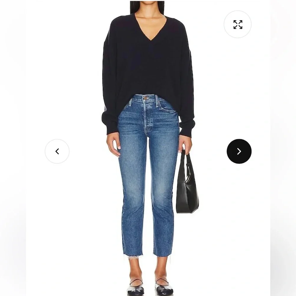 Mother Tomcat ankle fray jeans 27 - Picture 4 of 15